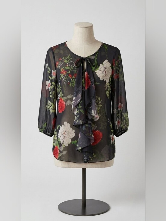 New York & Company Tops - New York & Company Blouse Large